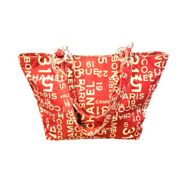 Chanel Cambon 31 Rue Printed CC Tote + Pouch - Picture 2 of 16